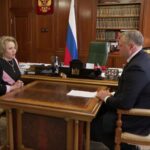 Губернатор Астраханской области встретился с председателем Совета Федерации