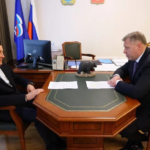 Астраханский губернатор встретился с секретарем Генсовета «Единой России»